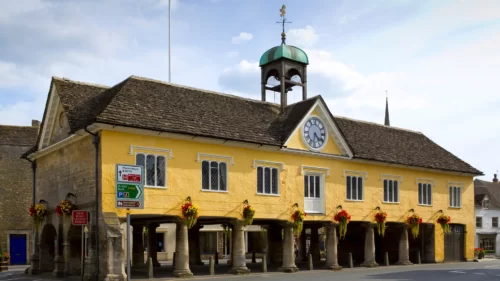 Historic market building