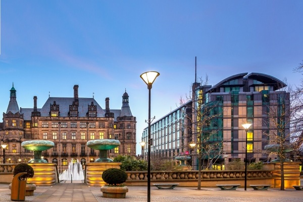 modern building in historic context 